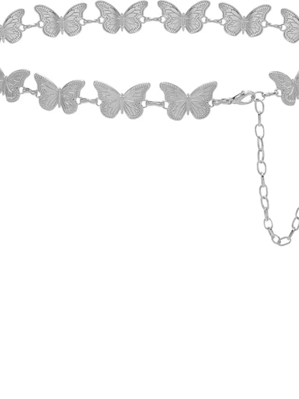 8-Way Metal Waist Chain for Women & Girls | Adjustable Belly Chain